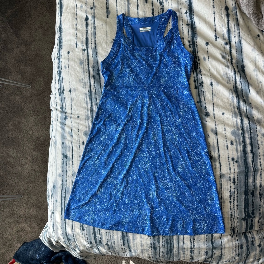 Columbia Blue Sleeveless Athletic Dress